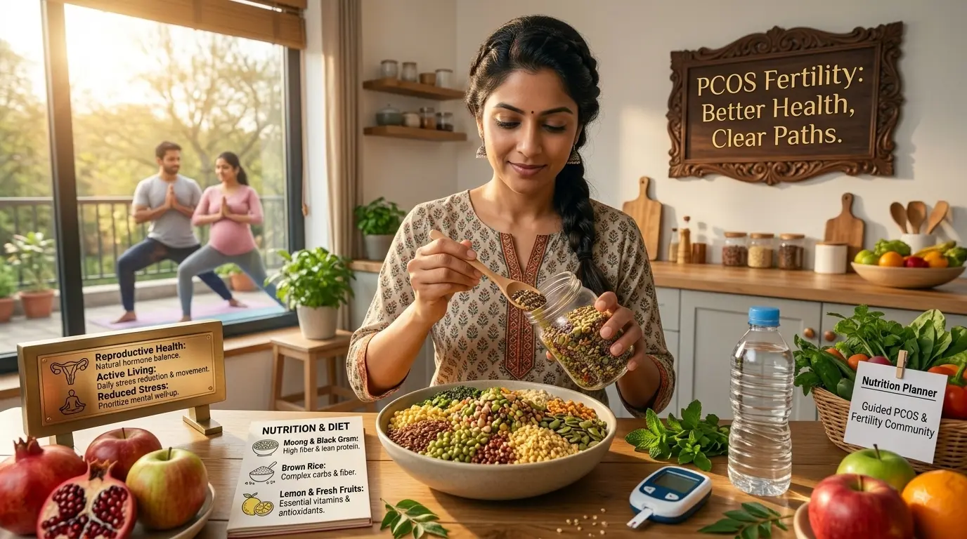 PCOS Fertility Diet for Indian Women